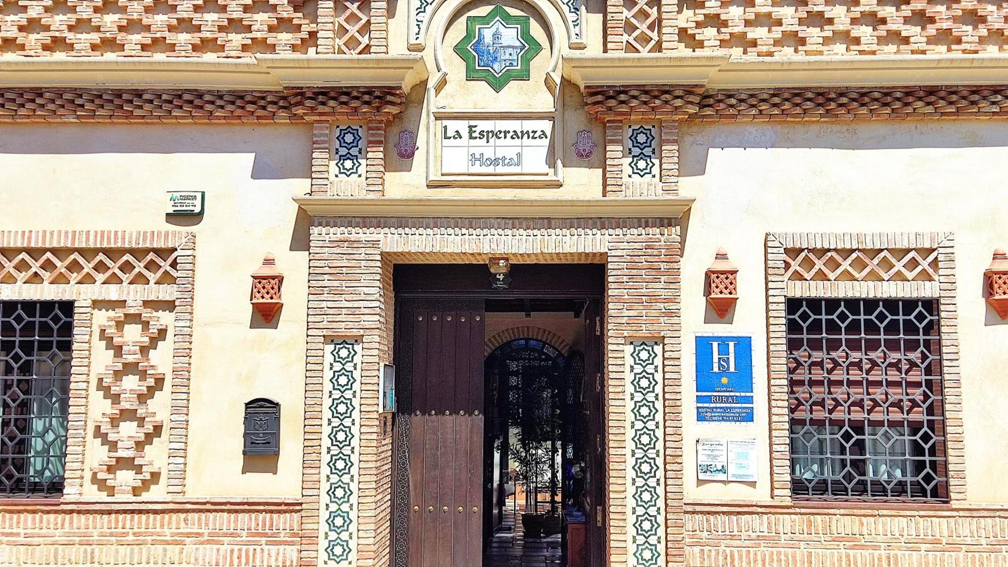 La Esperanza Hotel Alcala del Valle Exterior photo